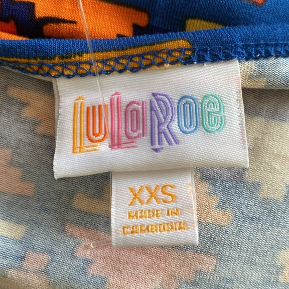 LuLaRoe “IRMA” HIGH-LOW TUNIC OVERSIZED TOP SIZE EXTRA EXTRA SMALL 🌟NWT🌟 - Picture 7 of 11